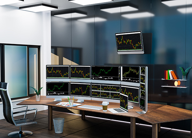 Multi-monitor workstation